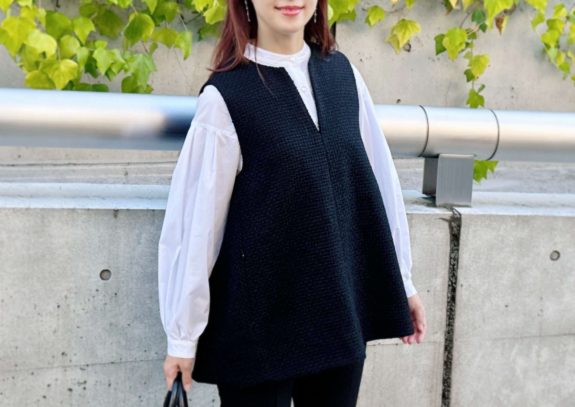 FEW ITEMS / ＜ツイードフレアベスト＞が残りわずか・・！ | m-i-d | M