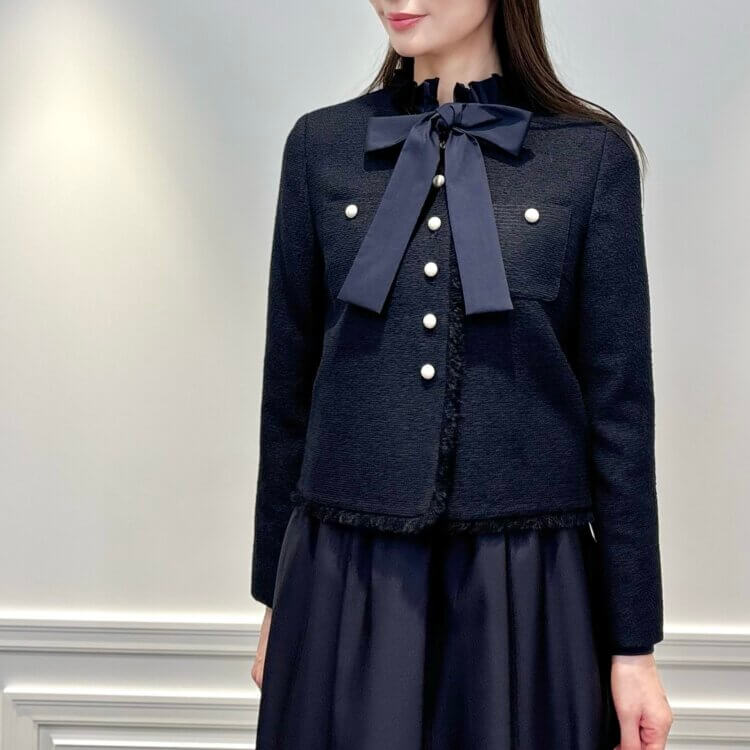 パールボタンダブルジャケット＞はe-shoppingに近日入荷予定！ | m-i-d