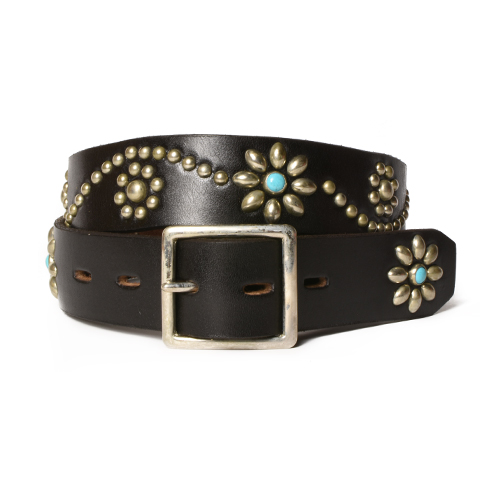 HTC Belt #125 1.25 Turquoise with End : STANDARD CALIFORNIA