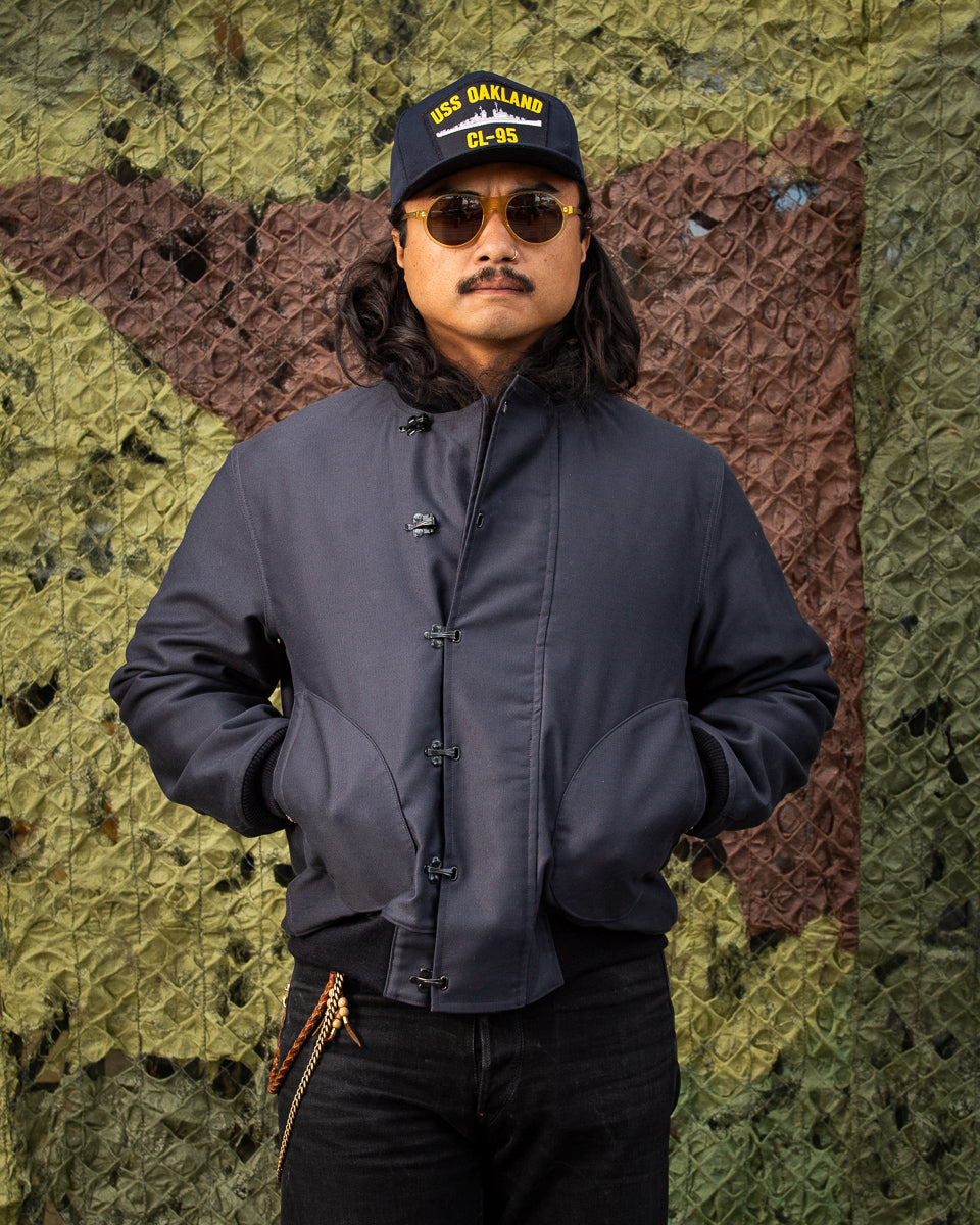 The Real McCoy's U.S.N. M-43 Deck Jacket - Navy – Standard & Strange