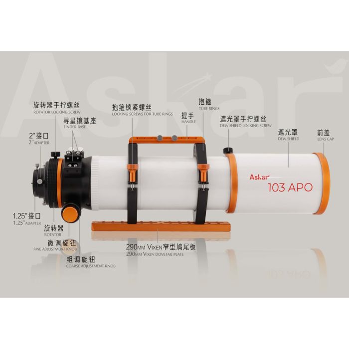 Askar 103APO Triplet Air-Spaced Refractor OTA — Starizona