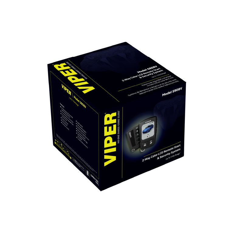 VIPER 5908V LCD 2-Way Security + Remote Start System