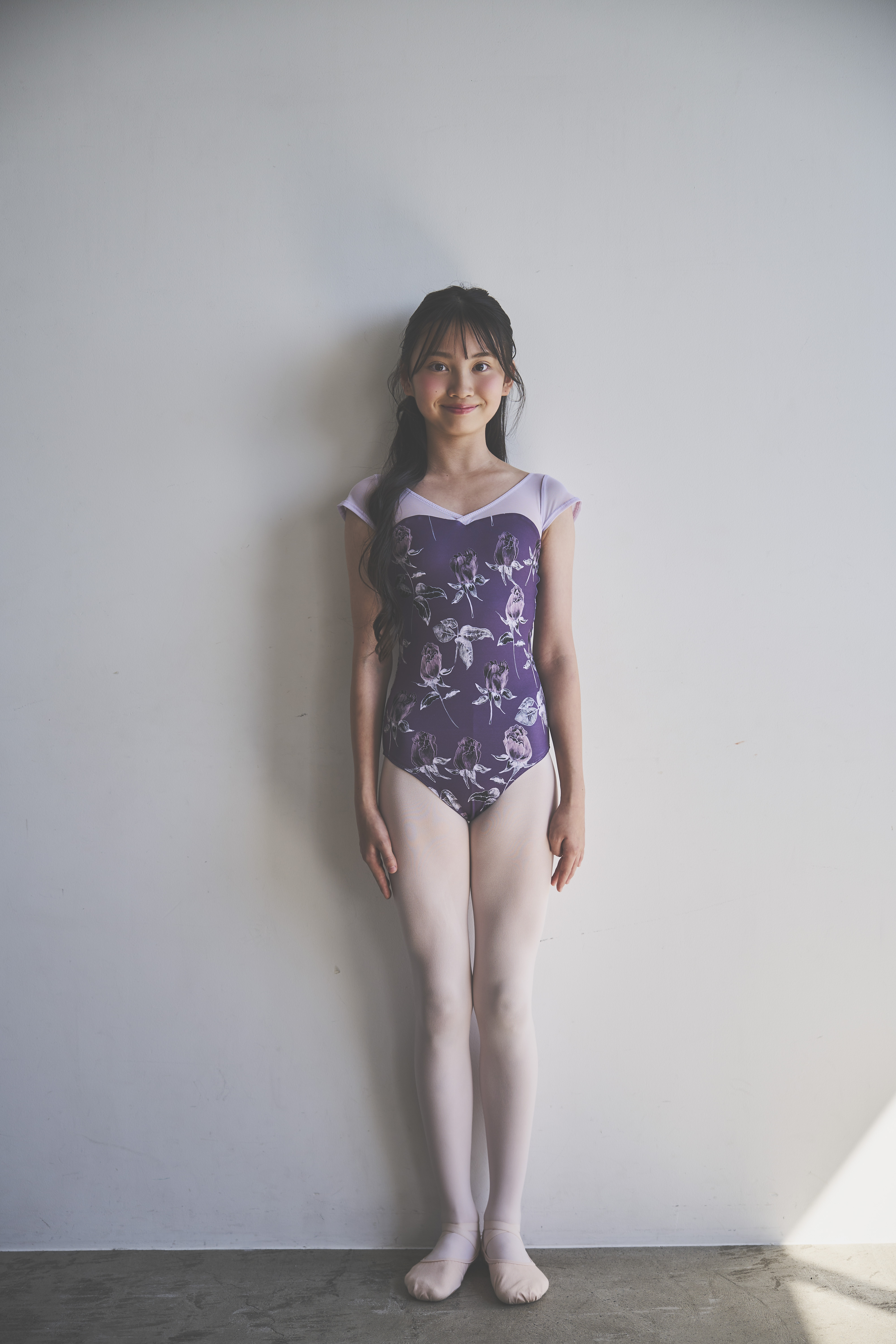 stina / type H half sleeve / Noire Rose purple / girl