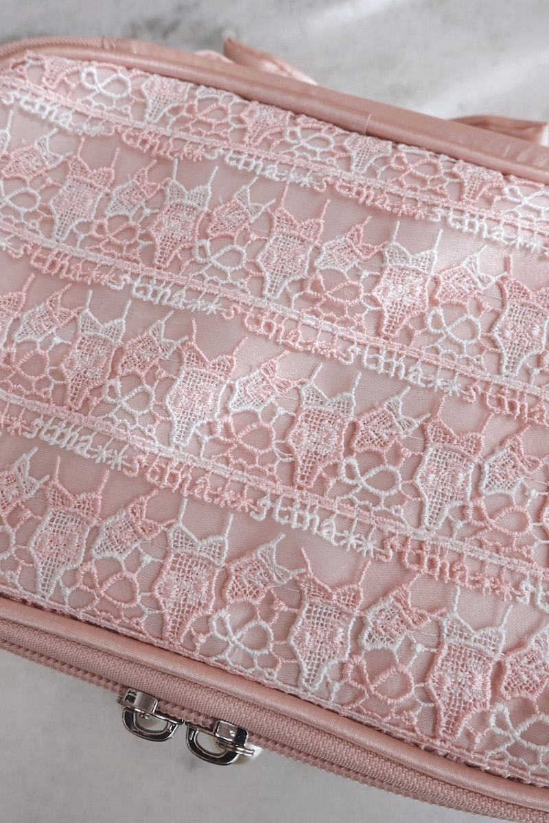 stina / leotard vanity pouch