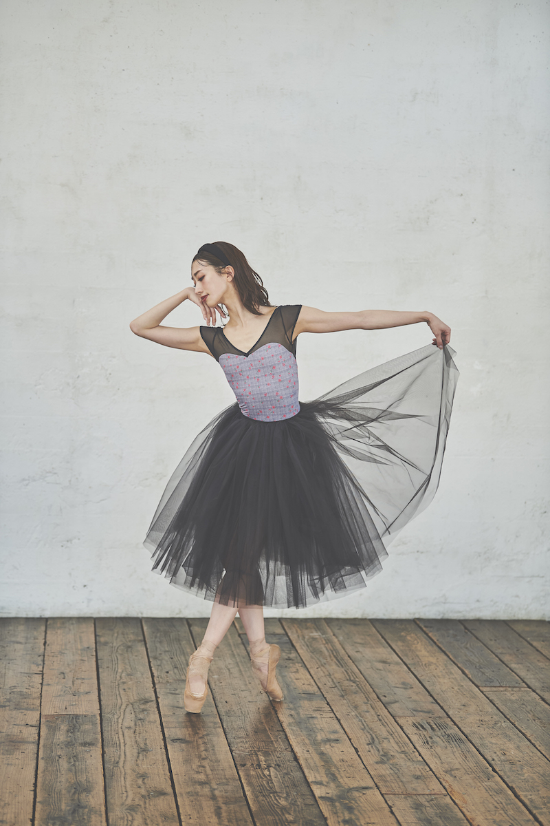 バレエ スティナ stina レオタード 赤黒チェック S バレエ スティナ