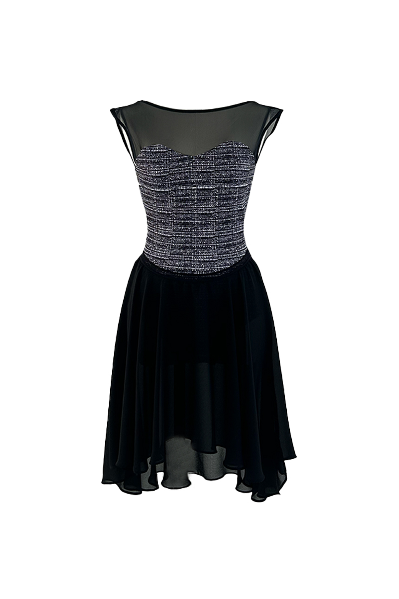 stina / type I drop / black tweed