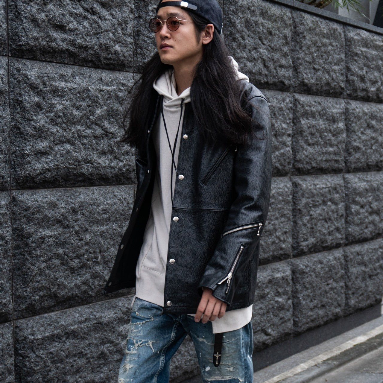 COACH レザージャケット ブラック 0サイズ 【公式通販】