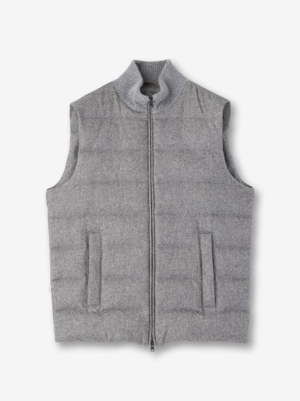 シルクカシミヤダウンベスト（アウター）｜HERNO（ヘルノ