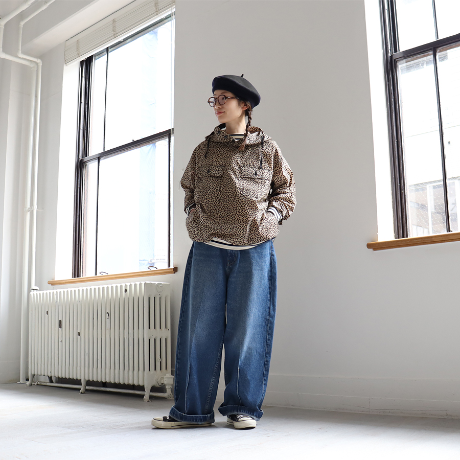 RhodolirioN (ロドリリオン) 90'Loose Straight Jean Pant - INDIGO