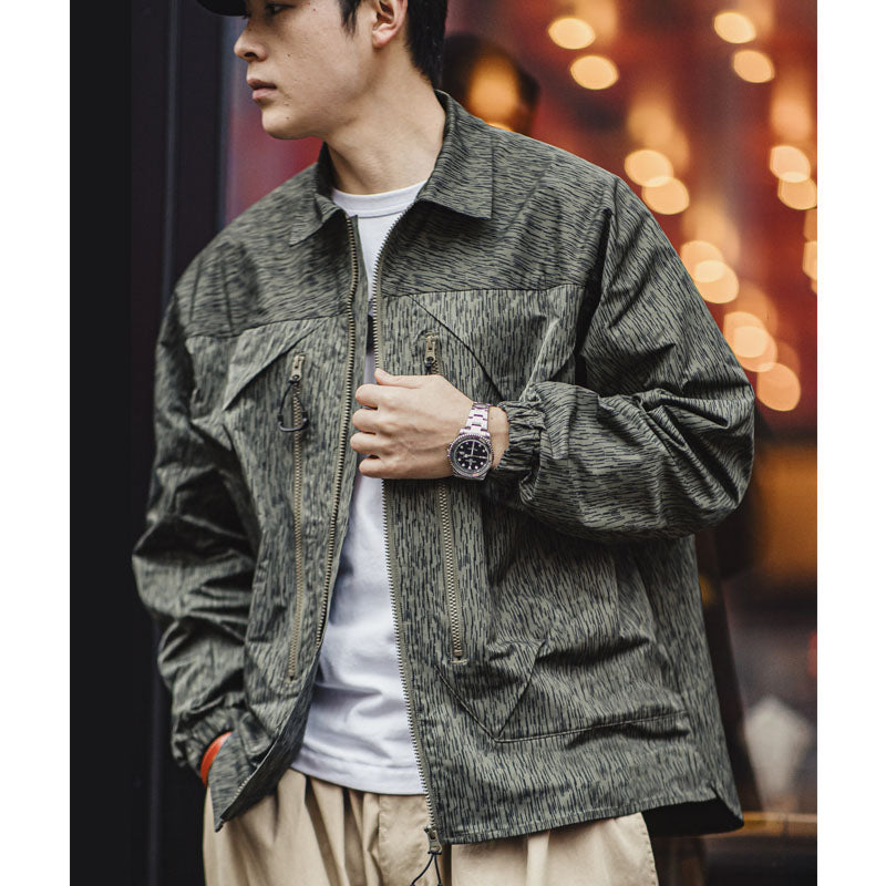 防水加工 M-60 レインドロップカモフィールドジャケット – streofit