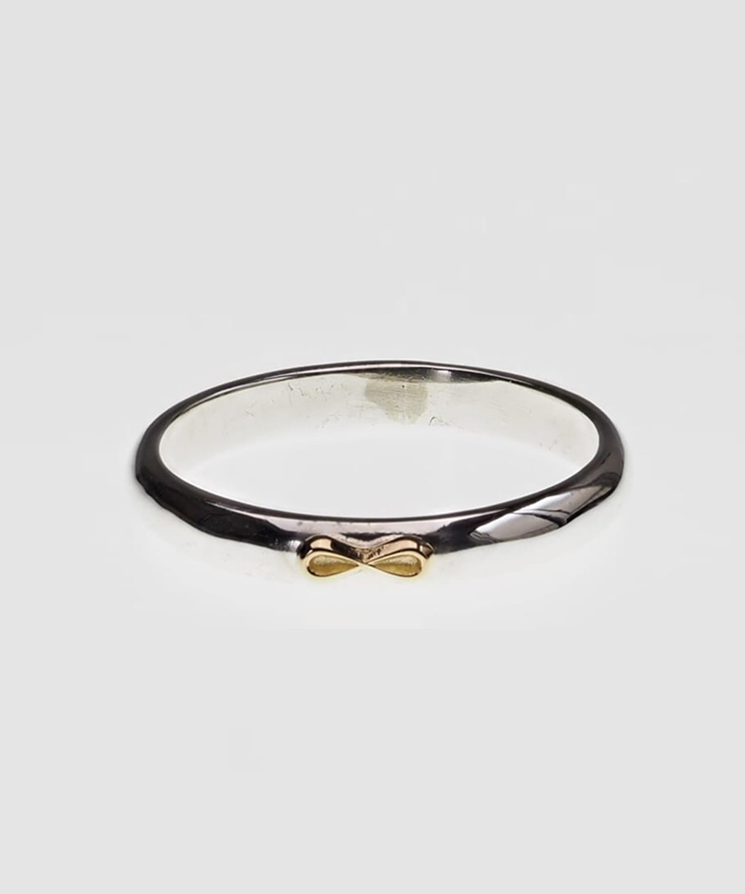 WAKAN SILVER SMITH | R-24 K18マーク付き甲丸リング 3mm