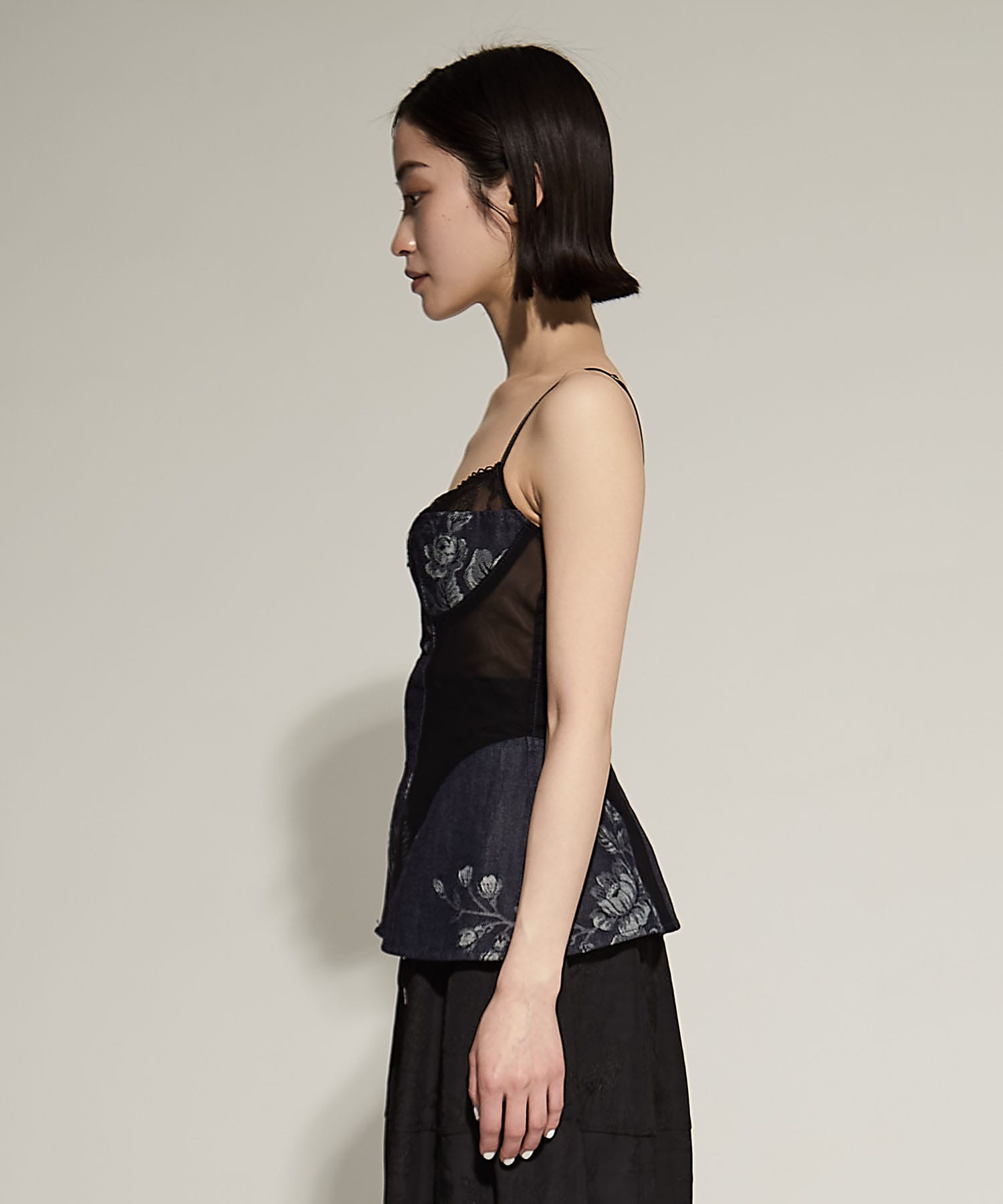 ROSE DENIM BUSTIER(1 MULTI): FETICO: WOMENS｜ STUDIOUS ONLINE公式