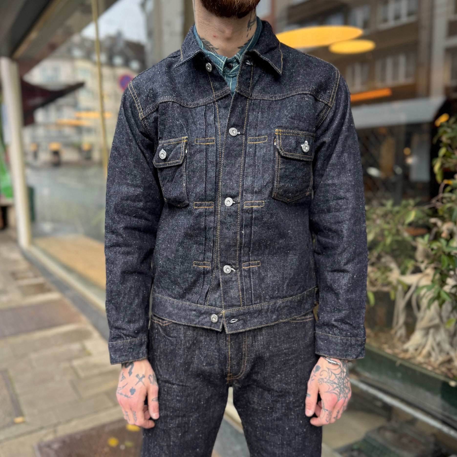 samurai | s0552xx denim jacket 2nd type - indigo – stuf|f-official