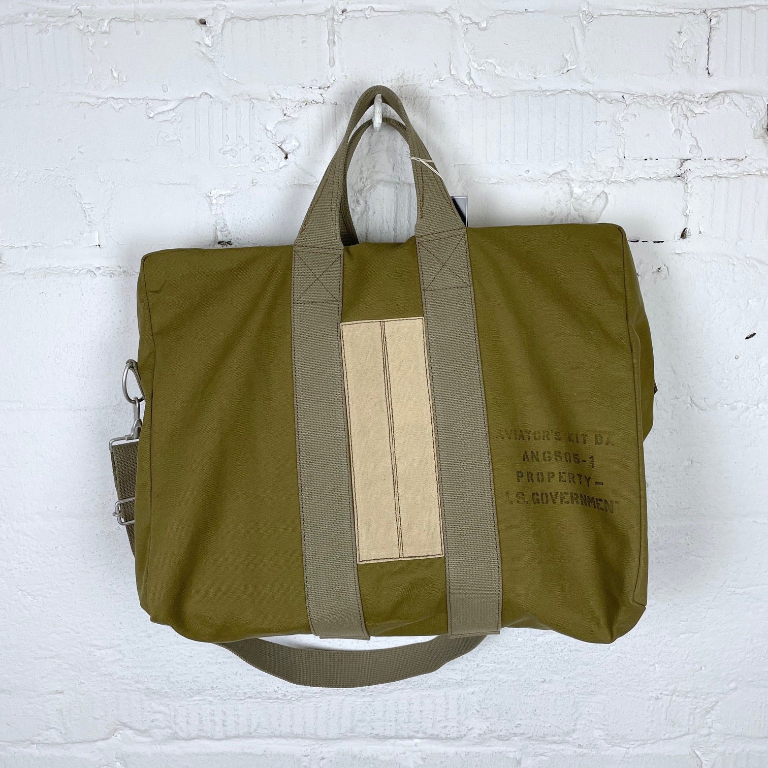 aviator's kit bag 6505-1 | the real mccoy's | made in japan – stuf