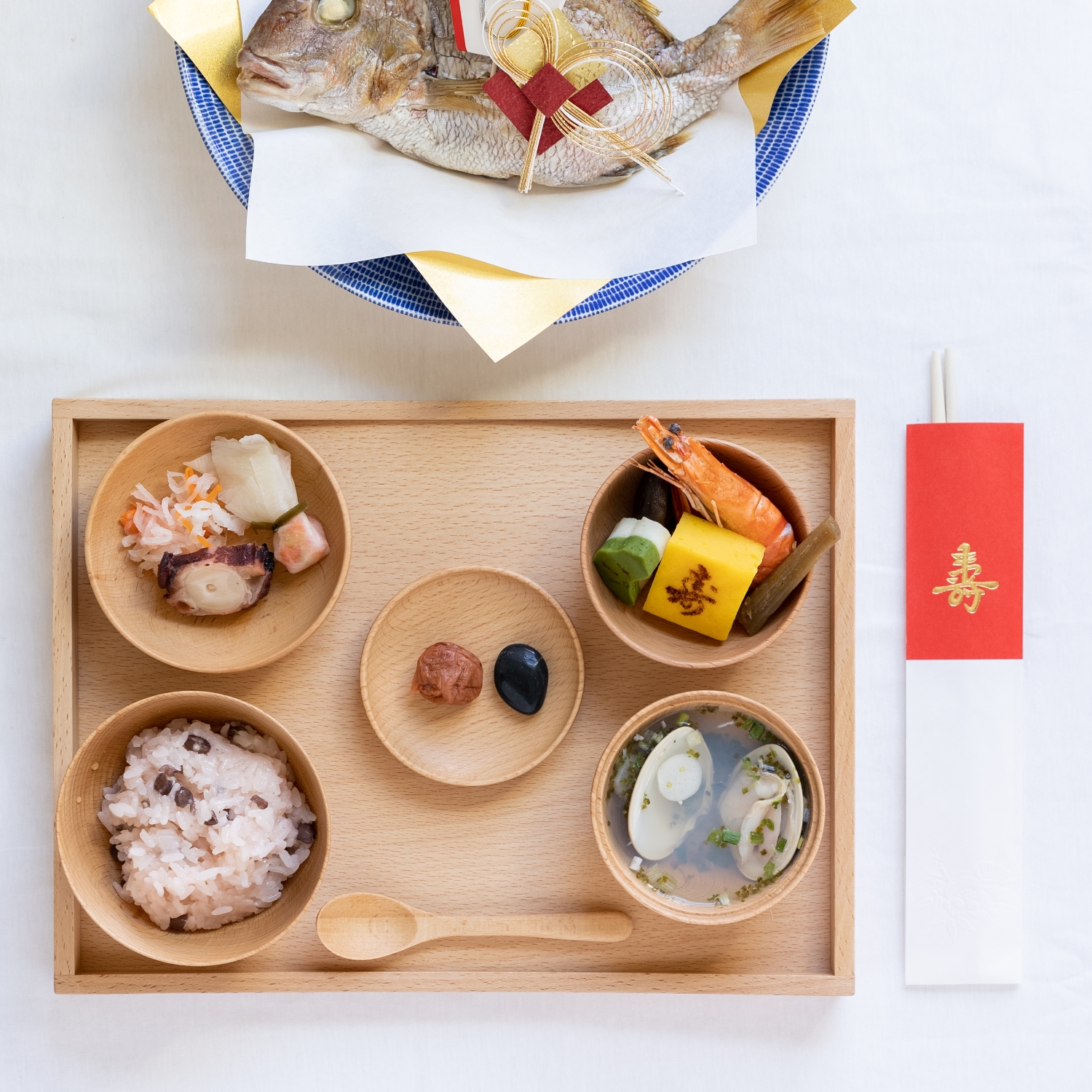 CRAFT KONOMI/ブナ ナーサリーセット（お食い初めセット） -末永く毎日