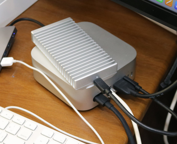 OWC Express 1M2 M.2 NVMe SSDケース レビュー。USB4 40Gbps、Macの外