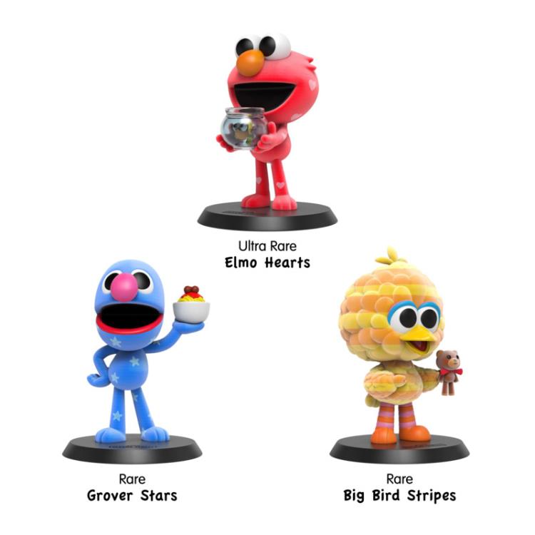 Mighty Jaxx Furr Fwenz: Sesame Street Flocked Blind Box Figures