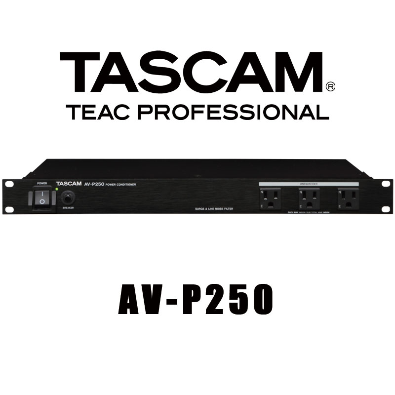 TASCAM AV-P250 パワーディストリビューター/コンディショナー