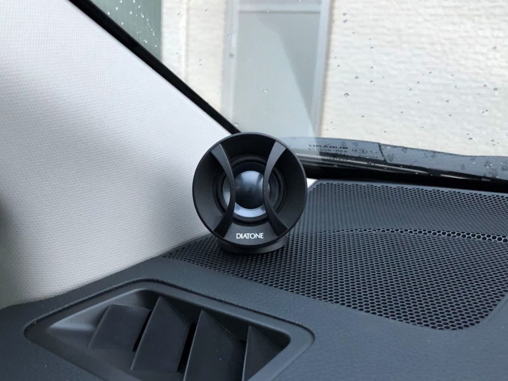 DIATONEスピーカー DS-G300を付けてみた