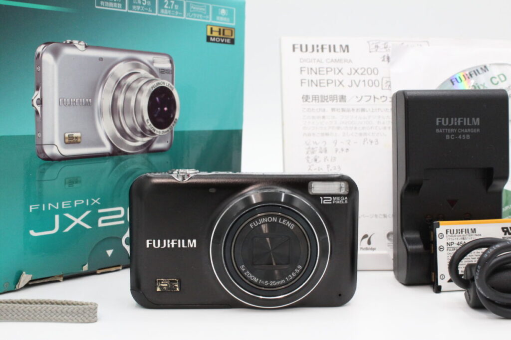 良品】FUJIFILM 富士フイルム デジタルカメラ FinePix JX200 ブラック
