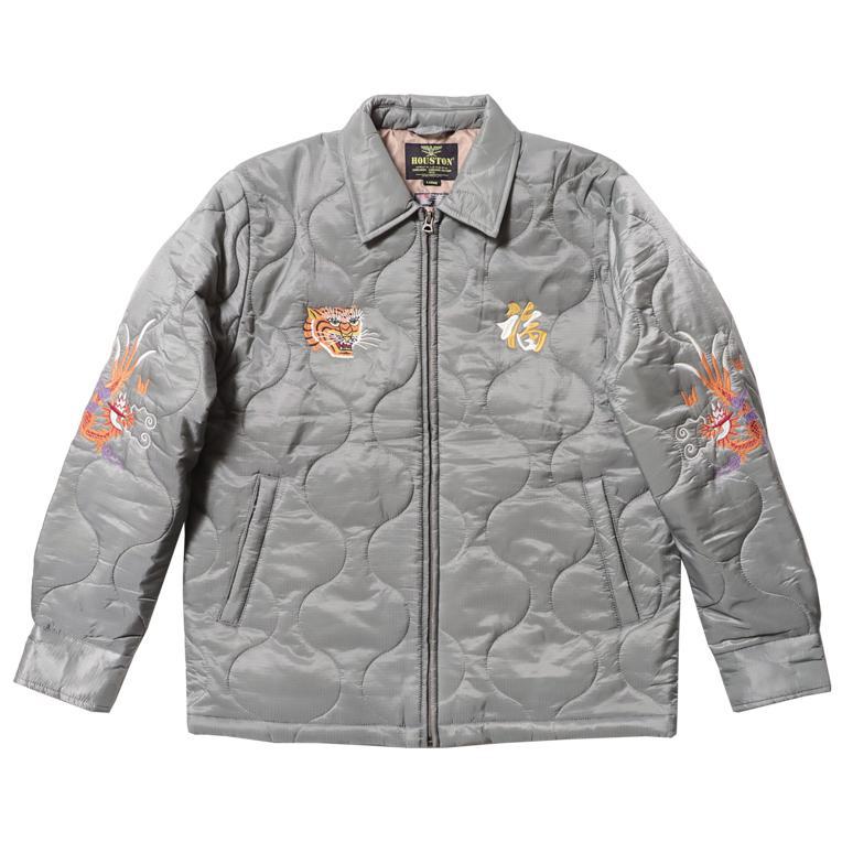 HOUSTON NYLON RIP VIETNAM JACKET(SKULL) – SUKAJACK