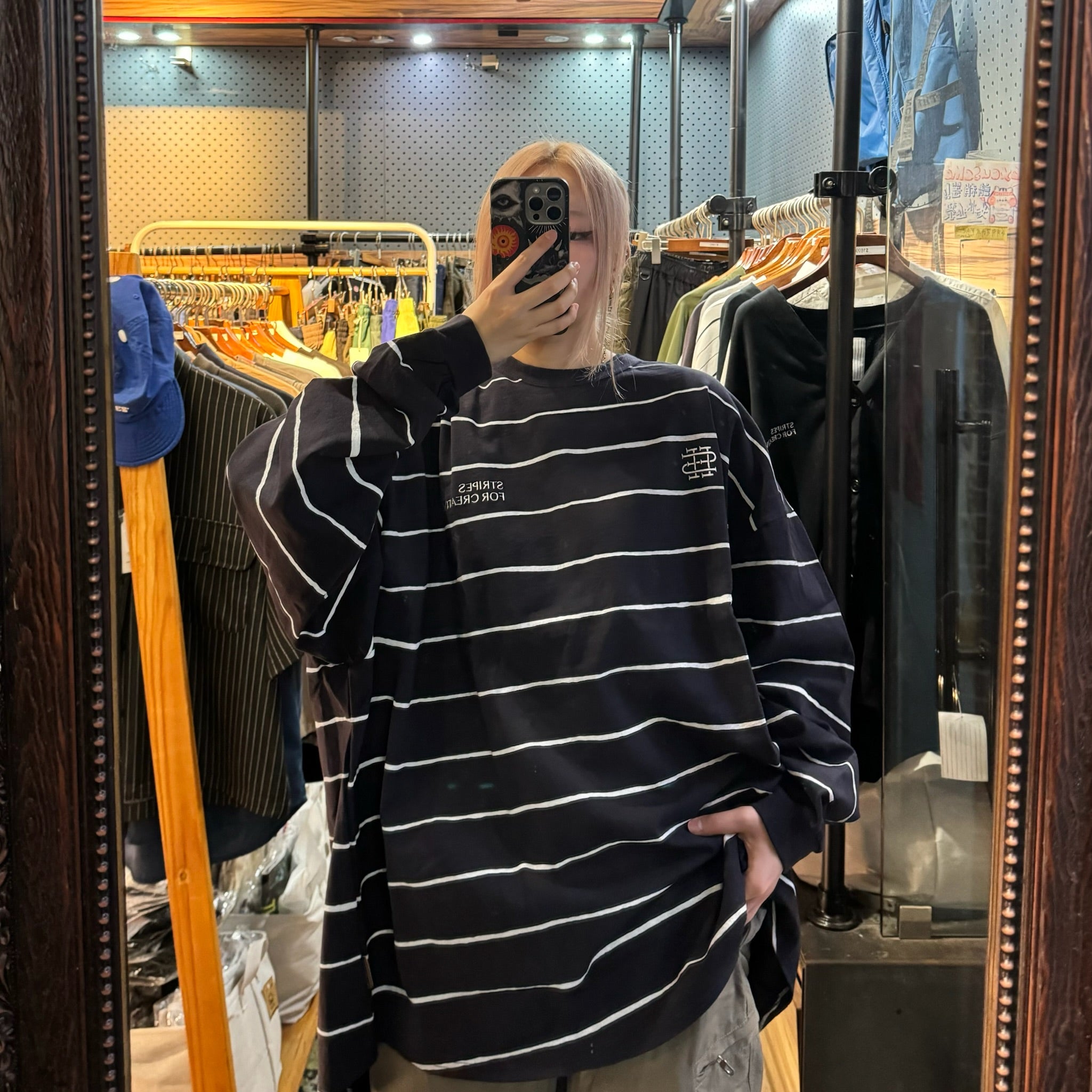 SEESEE x S.F.C SUPER BIG BOARDER LS TEE – SupBean