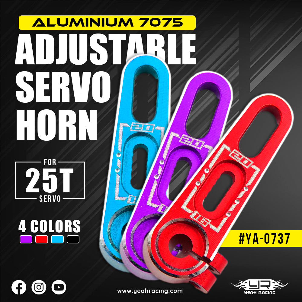 YD-2ZX Servo Horn ALUMINUM 26mm [Yokomo] Y2-204Z26A – Super-G R/C