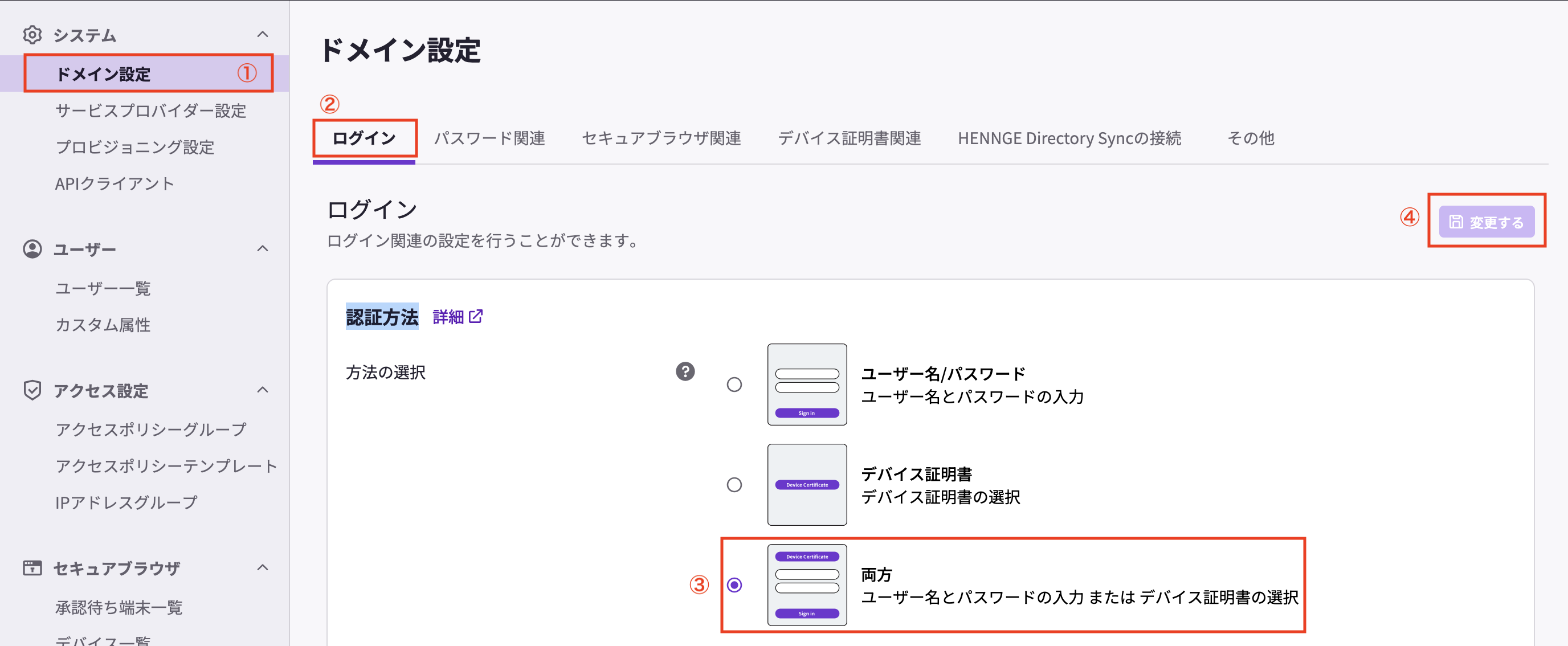 Access Control] アクセスポリシーグループとアクセスポリシー