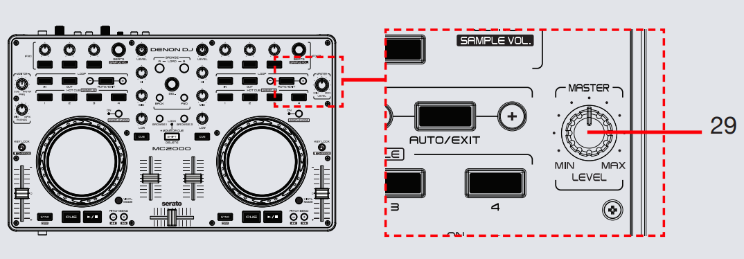 Denon DJ MC2000 Quickstart Guide – Serato Support