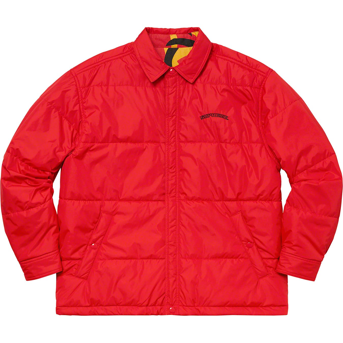 Reversible Puffy Work Jacket | Supreme 19fw