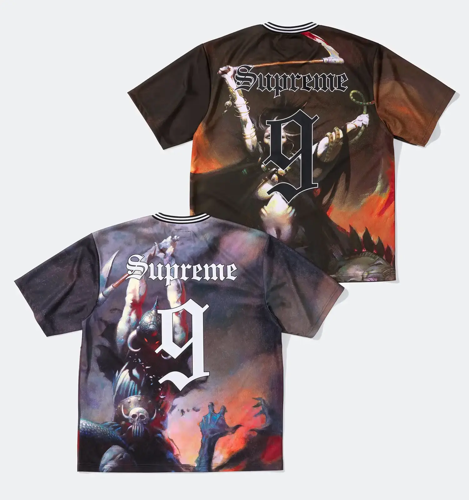 Supreme/Frank Frazetta Soccer Jersey | Supreme 24fw