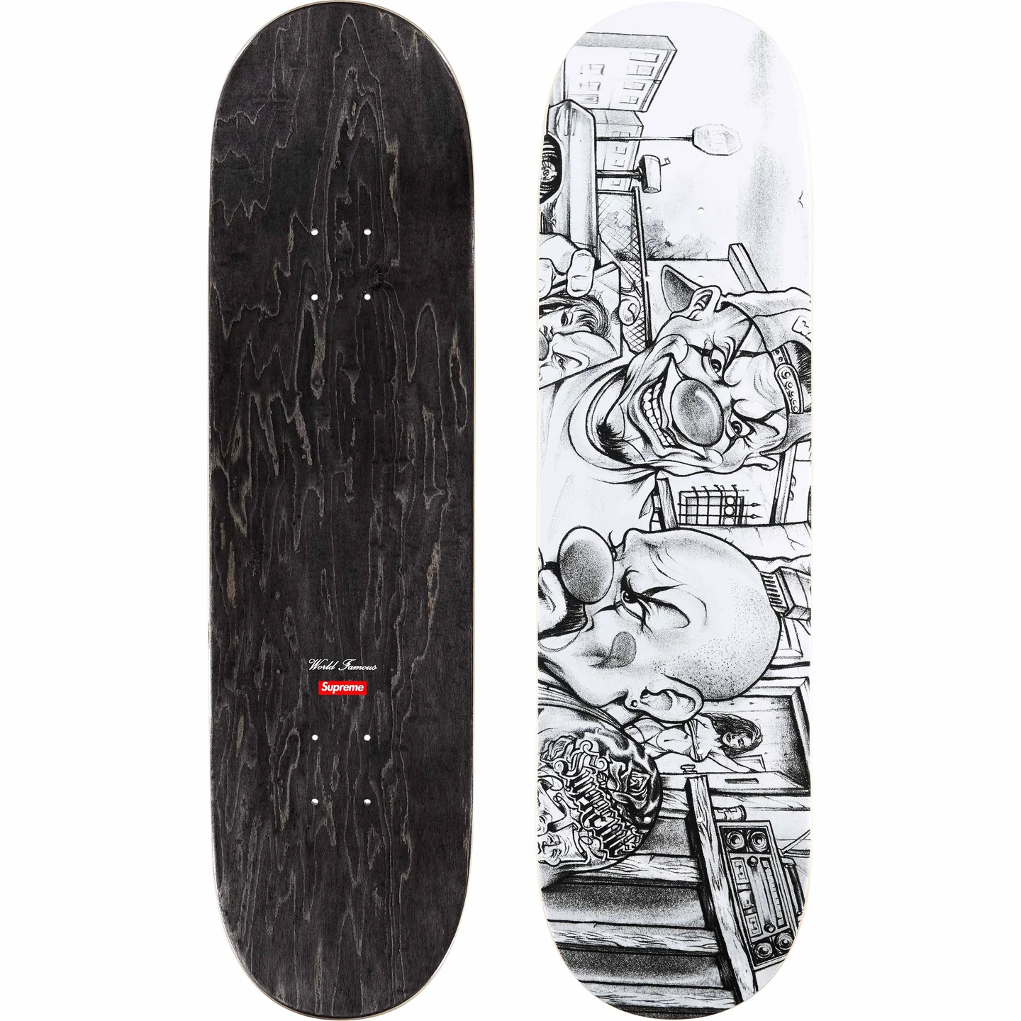 Mister Cartoon Skateboard | Supreme 24fw