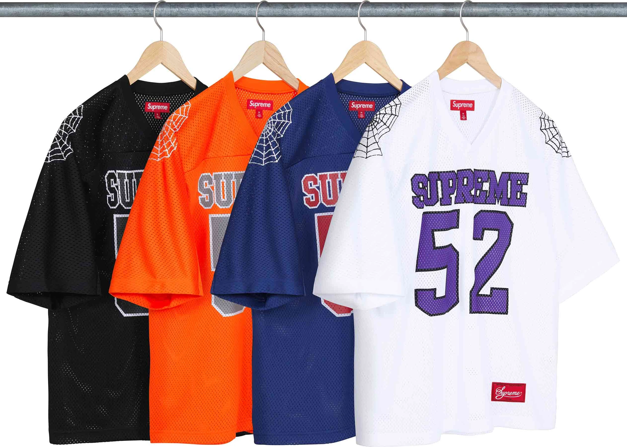 Spiderweb Football Jersey | Supreme 24ss