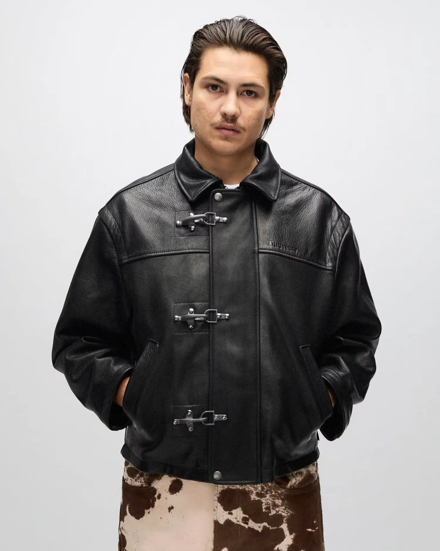Supreme®/Schott® Leather Clip Jacket | Supreme 25ss
