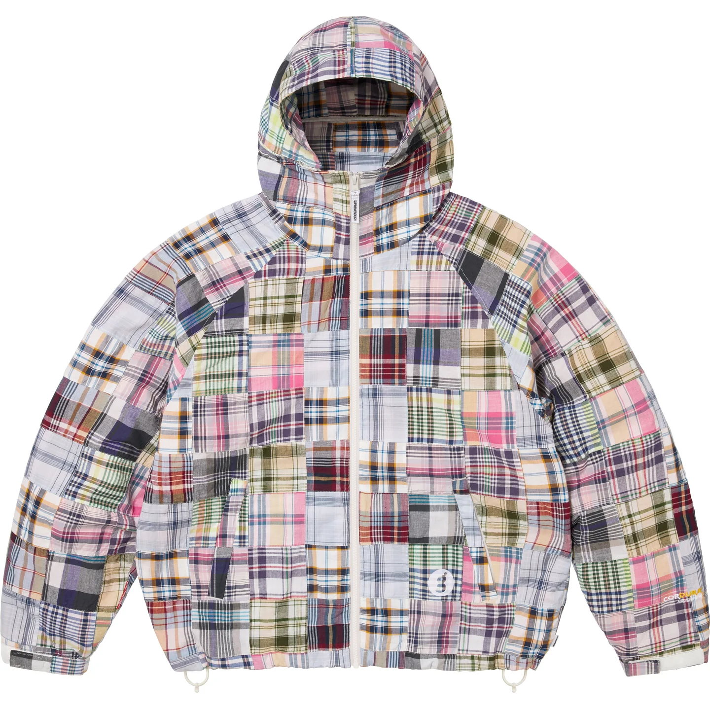 Supreme®/GOODENOUGH Patchwork Madras Hooded Jacket | Supreme 25ss