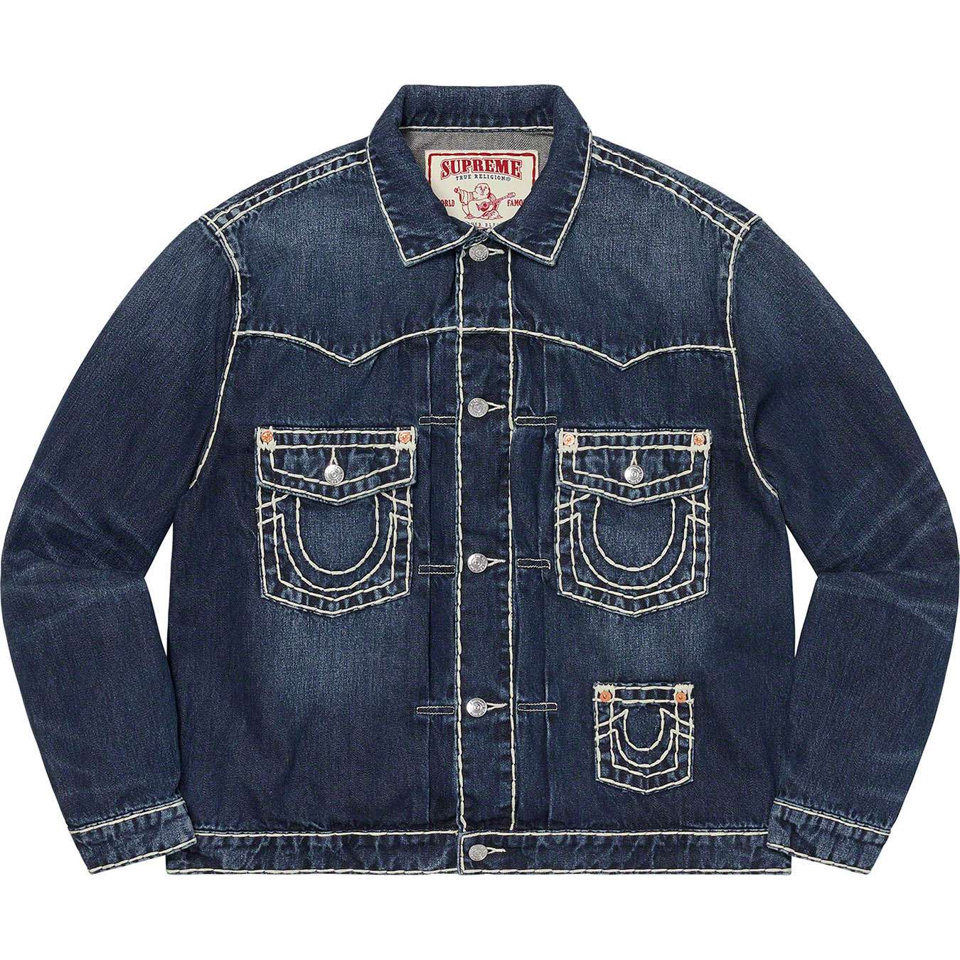 Supreme®/True Religion® Denim Trucker Jacket | Supreme 21fw