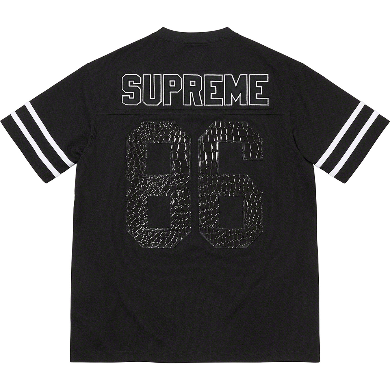 Faux Croc Football Jersey | Supreme 22ss