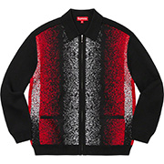 Gradient Stripe Zip Up Cardigan | Supreme 22ss