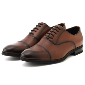 スエードUチップドレスシューズ/ブラウン/セメント製法（GG54DBRV-SS_T