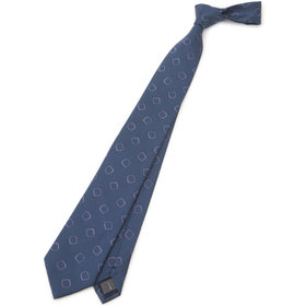 SL】ウールシャドーストライプネクタイ 8.5cm幅/ネイビー/Ermenegildo