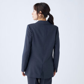 SILVER LINE】【【年間】1釦シングルパンツスーツ/ネイビー