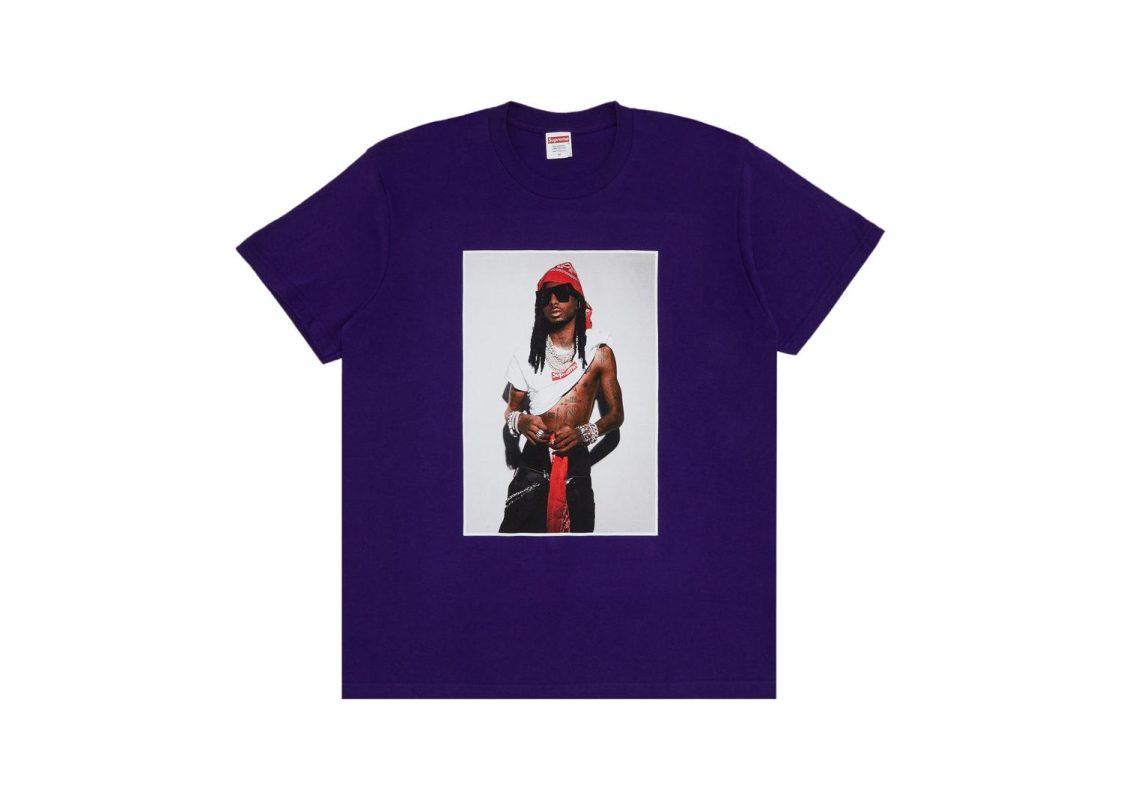 Supreme Playboi Carti Tee Purple | FW25T50-PURPLE | sutore - Fiyat