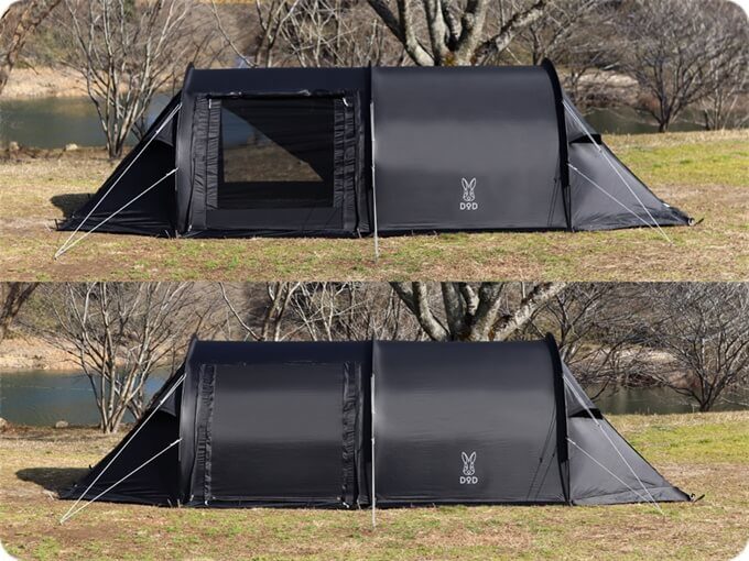 3月7日緊急発売】カマボコテントソロUL～ソロカマTCの兄弟はバイクに