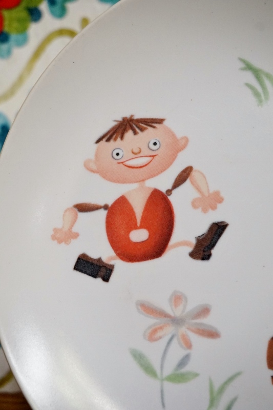 NORITAKE ノリタケメラミンプレート レア ひょっこりひょうたん島 博士