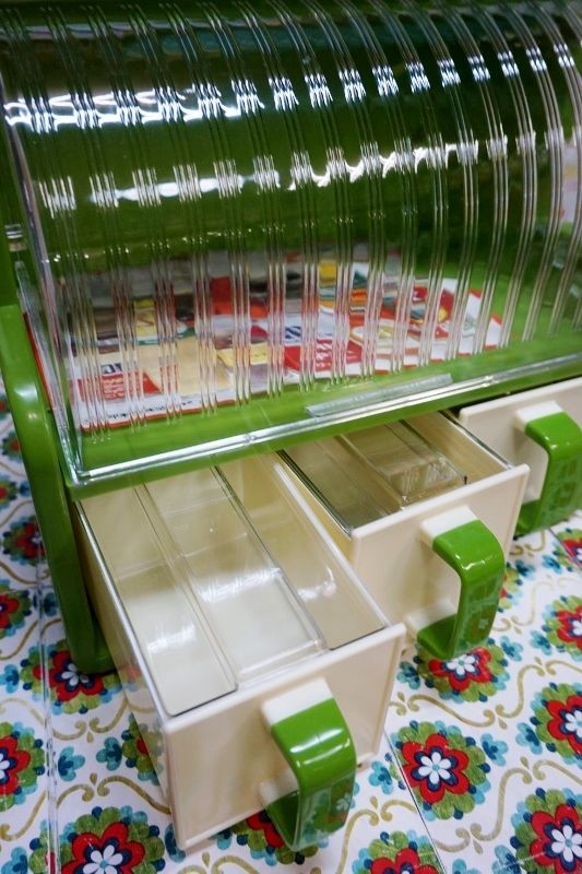 昭和レトロ フードケース 調味料入れ キャビネット 蛇腹式 フルーツ