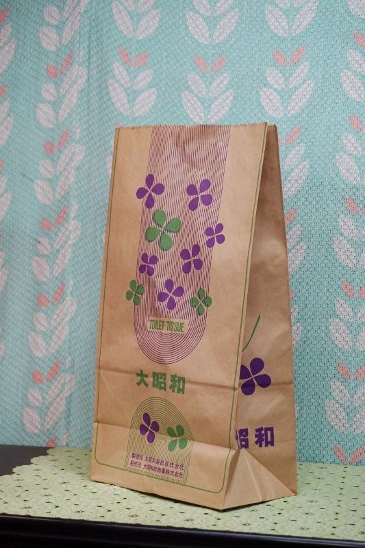 大昭和製紙 TOILET TISSUE 紙袋 1枚 KF201