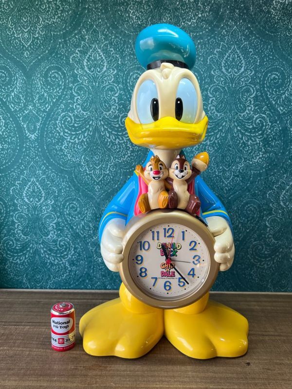 希少 ドナルドダック シャベル ディズニー スタチュー レトロ