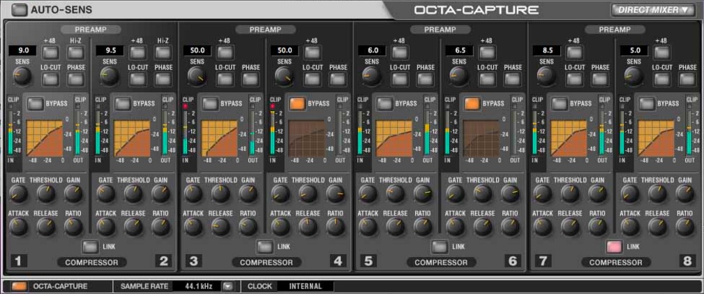 Roland UA-1010 OCTA-CAPTUREレビュー。音の分離とレイテンシが向上