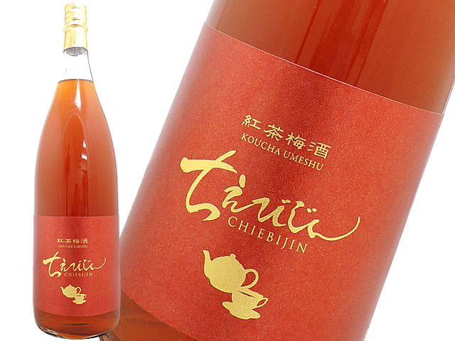ちえびじん 紅茶梅酒 1800ml